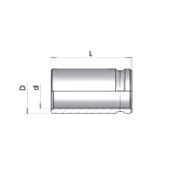 Муфта обжимная DN 10 PTFE