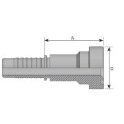Фитинг DN 25 SFS CAT (0) 54,0