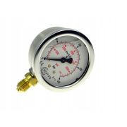 Манометр M635RL 0/400 BAR. диам 63мм, 1/4,